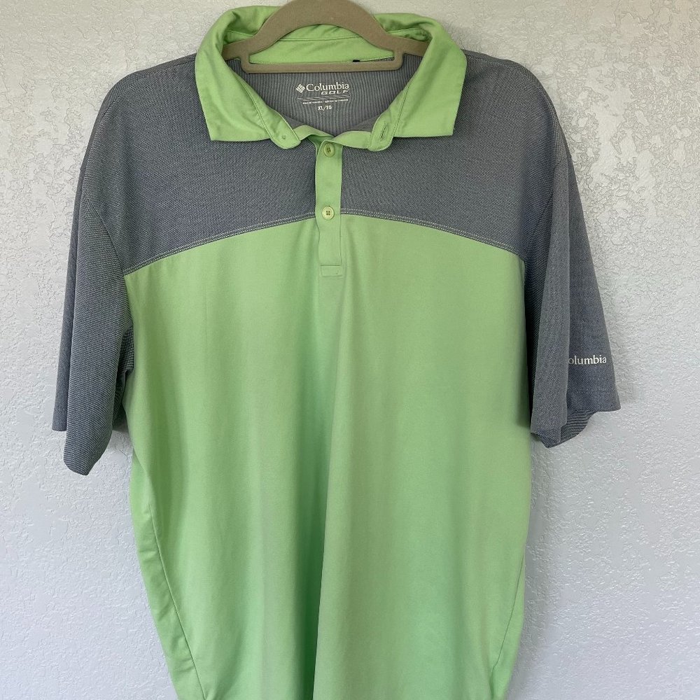 Columbia Lime Polo. XL. EUC.